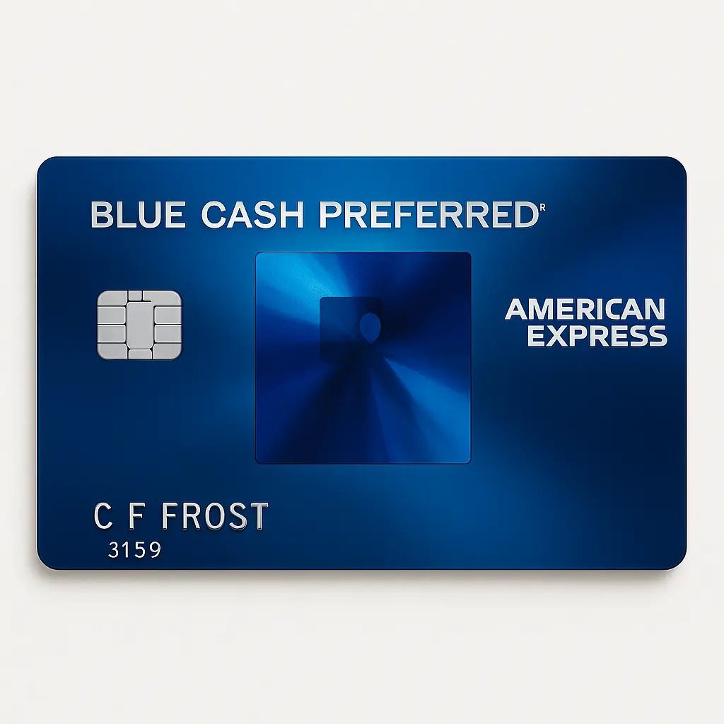 Blue Cash Preferred Card with 6% cashback on U.S. groceries and streaming