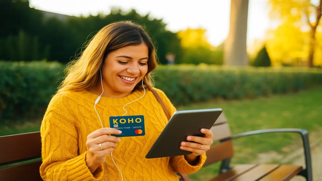 KOHO Credit Builder Canada prepaid card for building credit without interest